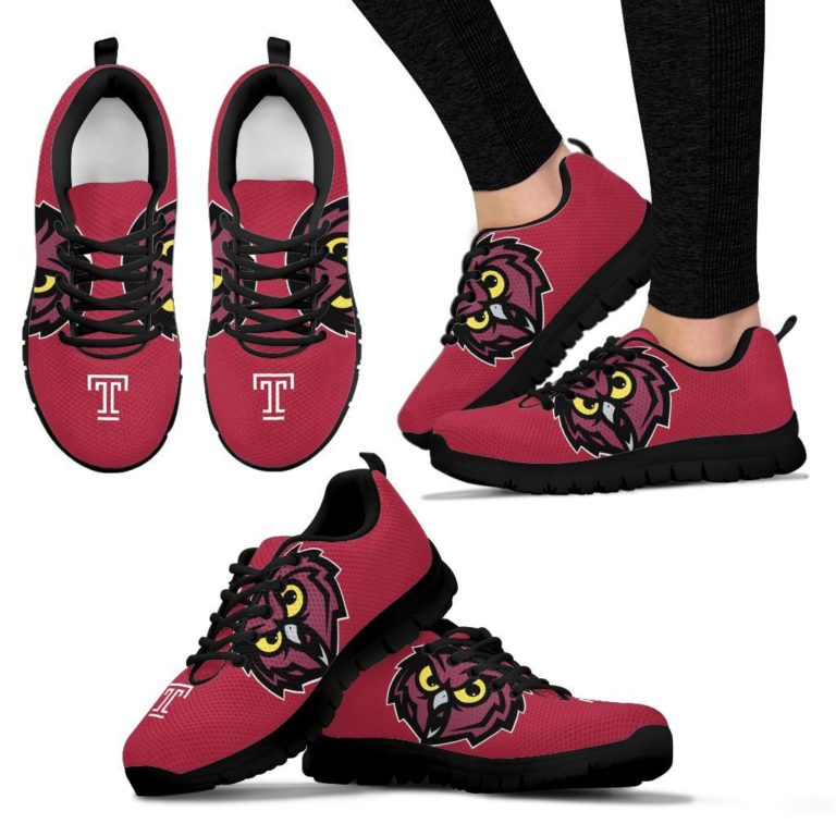 NCAA Temple Owls Breathable Running Shoes