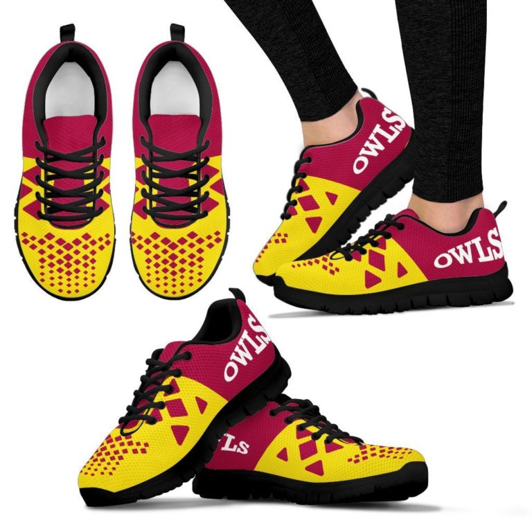 NCAA Temple Owls Breathable Running Shoes RBSNK214