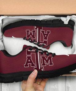 NCAA Texas A&ampampM Aggies Breathable Running Shoes