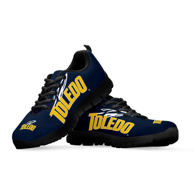 NCAA Toledo Rockets Breathable Running Shoes
