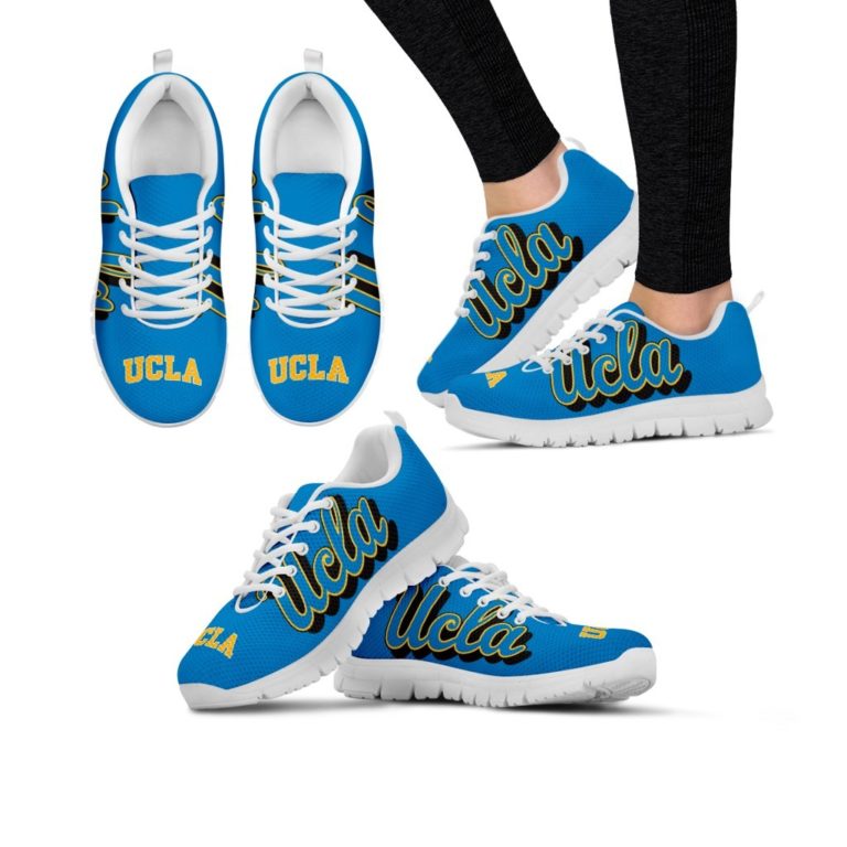 NCAA UCLA Bruins Breathable Running Shoes RBSNK214