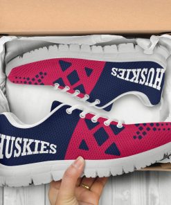 NCAA UConn Huskies Breathable Running Shoes – Sneakers RBSNK214
