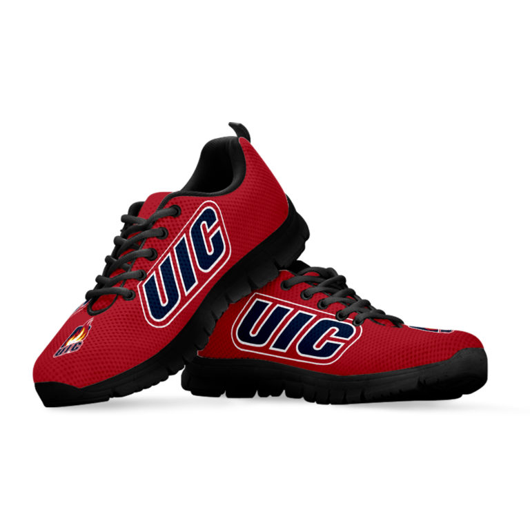 UIC Flames Breathable Running Shoes – Sneakers