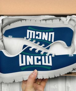 NCAA UNC Wilmington Seahawks Breathable Running Shoes NCAA UNC Wilmington Seahawks Breathable Running Shoes