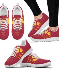 NCAA USC Trojans Breathable Running Shoes