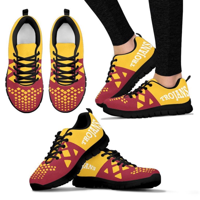 NCAA USC Trojans Breathable Running Shoes – Sneakers RBSNK214