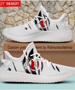NCAA Utah Utes Yeezy Boost Sneakers