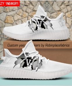 NCAA Vanderbilt Commodores Yeezy Boost Sneakers