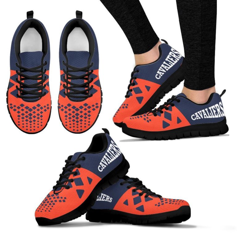 NCAA Virginia Cavaliers Breathable Running Shoes RBSNK214