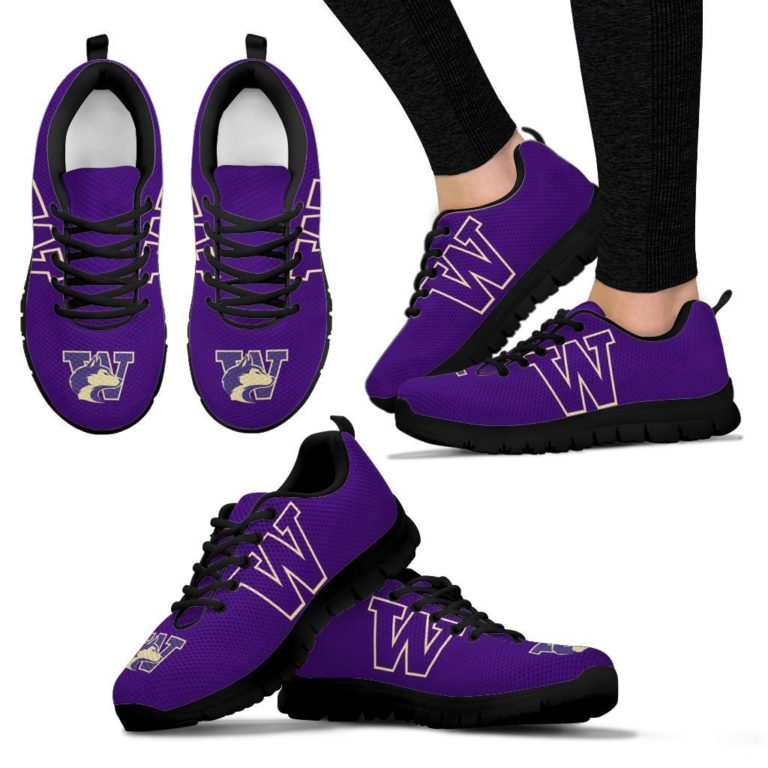 Washington Huskies Breathable Running Shoes – Sneakers
