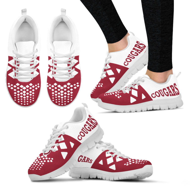 Washington State Cougars Breathable Running Shoes RBSNK214