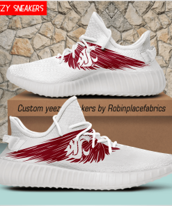 NCAA Washington State Cougars Yeezy Boost Sneakers NCAA Washington State Cougars Yeezy Boost Sneakers