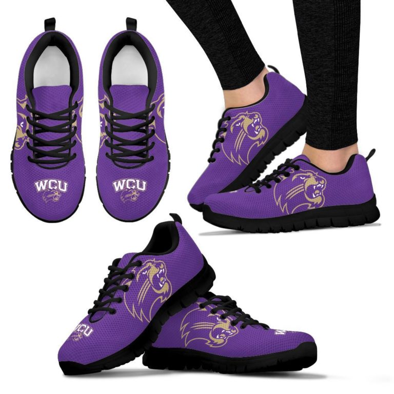 NCAA Western Carolina Catamounts Breathable Running Shoes