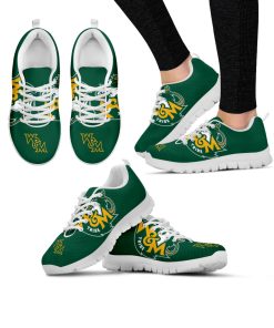 NCAA William &ampamp Mary Tribe Breathable Running Shoes – Sneakers