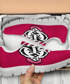 NCAA Wisconsin Badgers Breathable Running Shoes – Sneakers