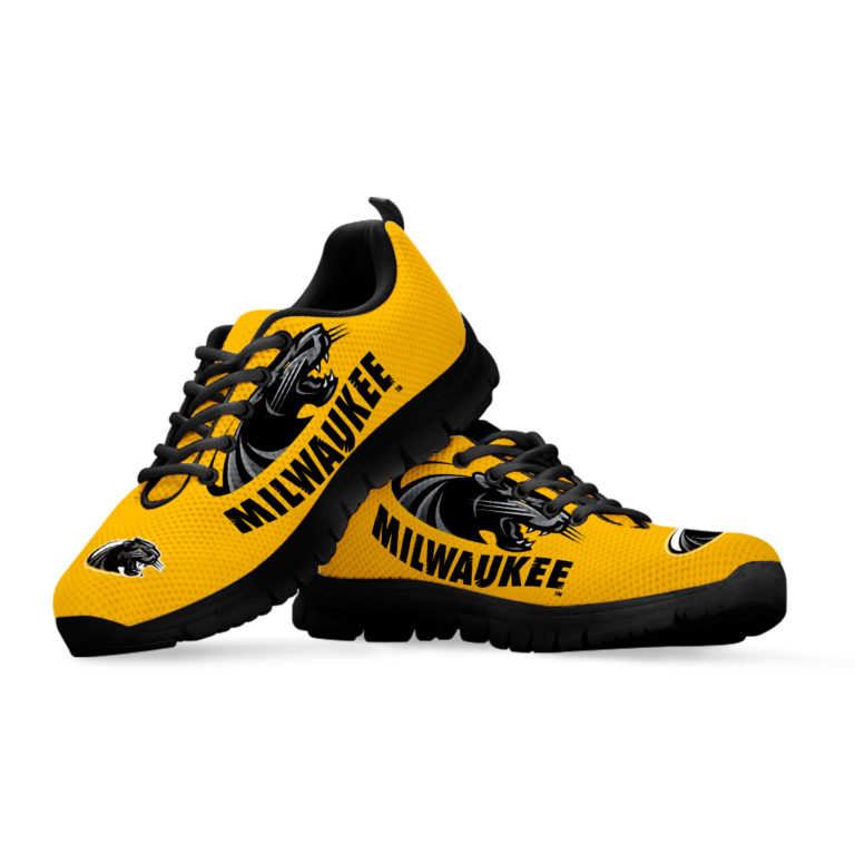 Wisconsin-Milwaukee Panthers Breathable Running Shoes – Sneakers