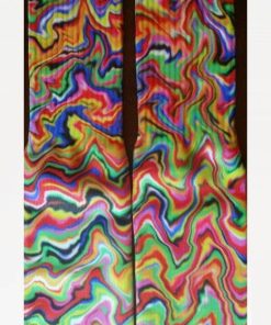 Neon Marble Swirl Socks Neon Marble Swirl Socks