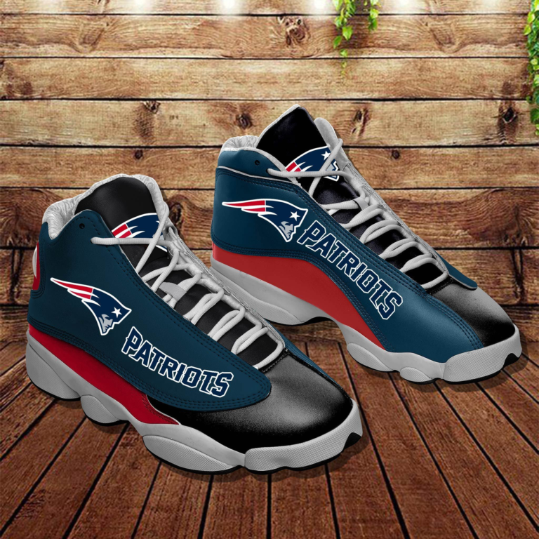 New England Patriots Air Jordan 13 Shoes
