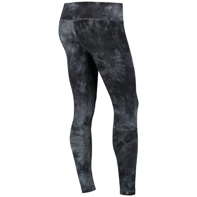 New England Patriots Burst Tie Dye Leggings