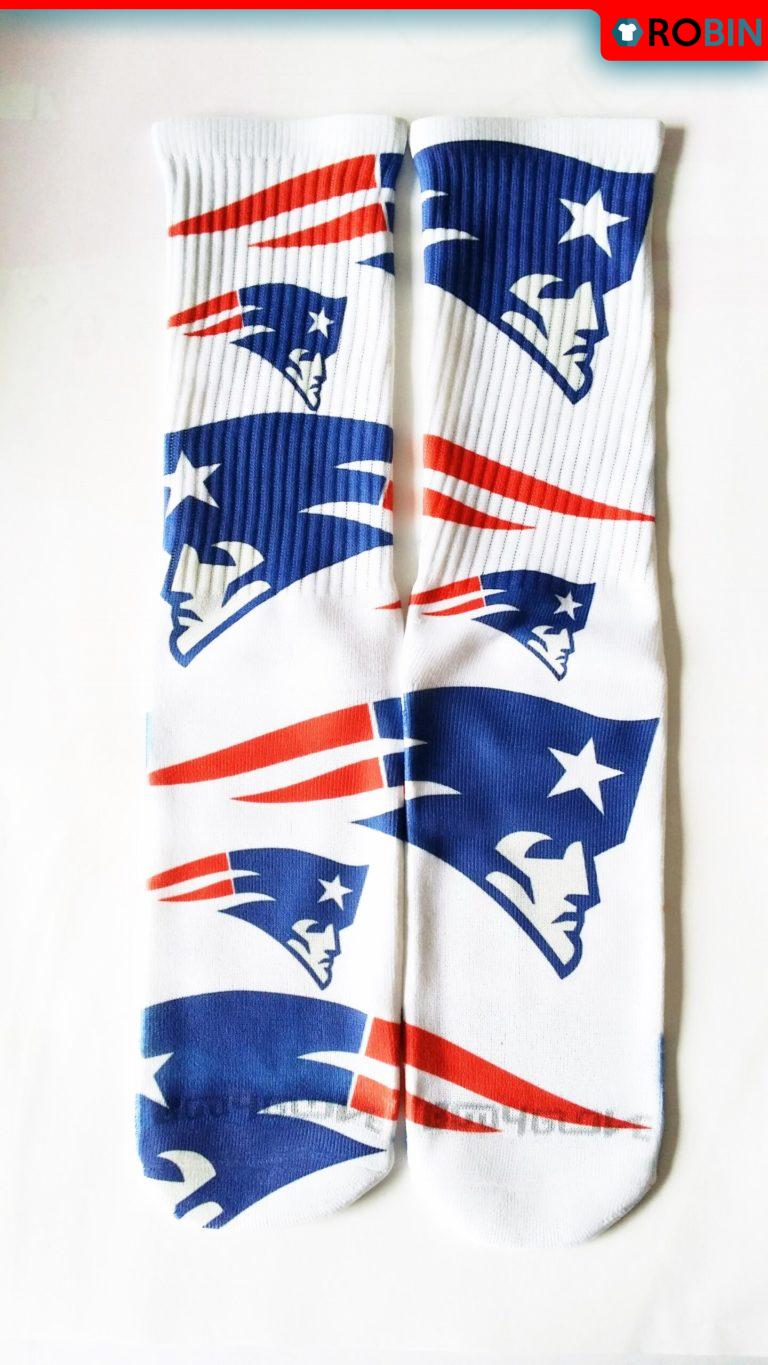New England Patriots Football socks