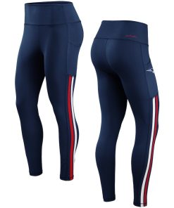 New England Patriots High Waisted Black Leggings