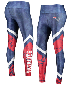 New England Patriots Sublimated High Waisted Leggings
