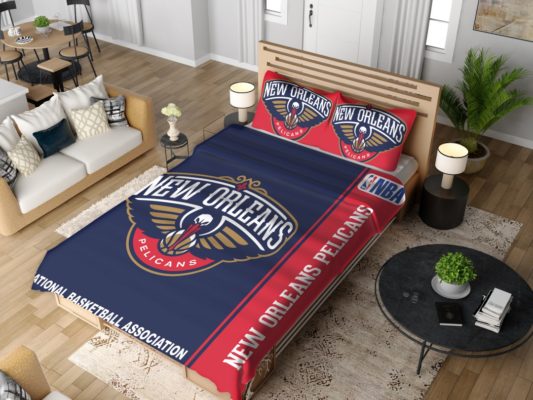 New Orleans Pelicans NBA Basketball Bedding Set