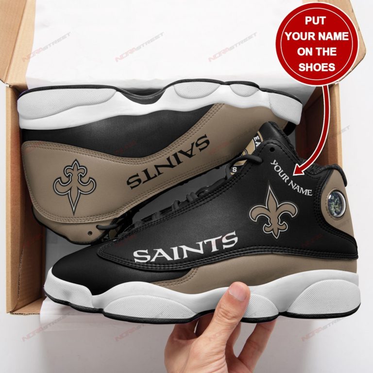 New Orleans Saints Football Personalized Air JD13 Shoes