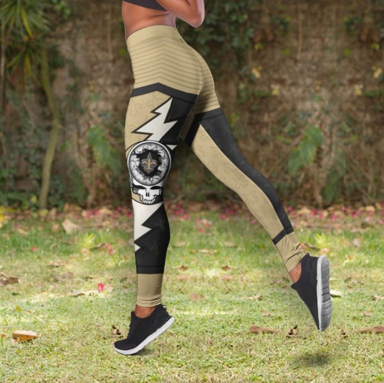 New Orleans Saints Grateful Dead Legging
