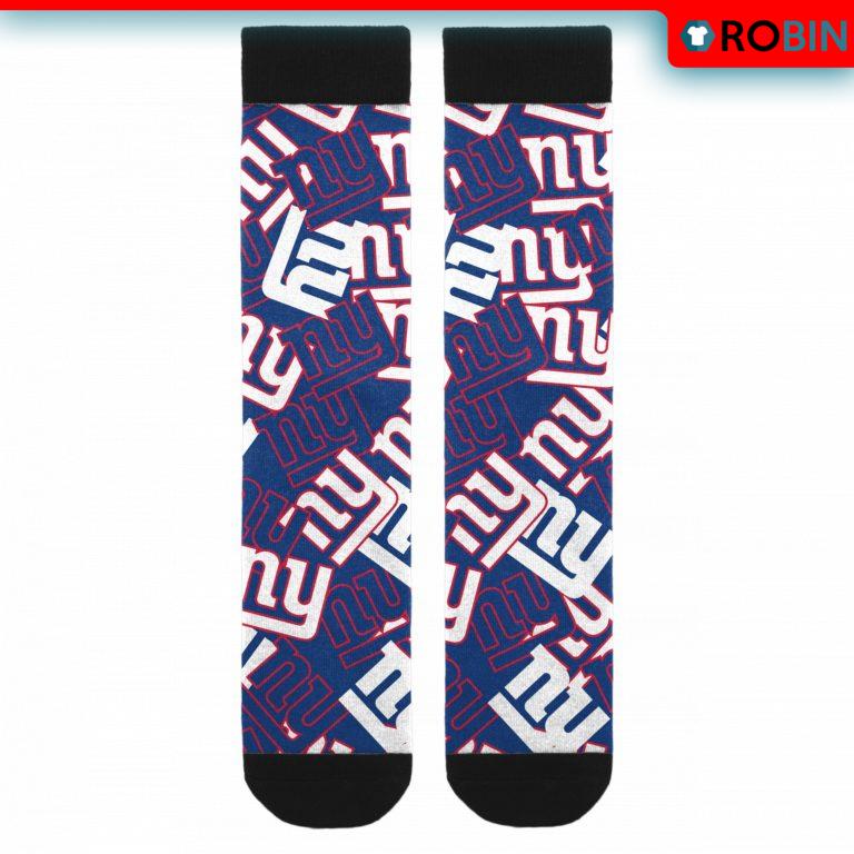 New York Giants Football Logo Blast Socks