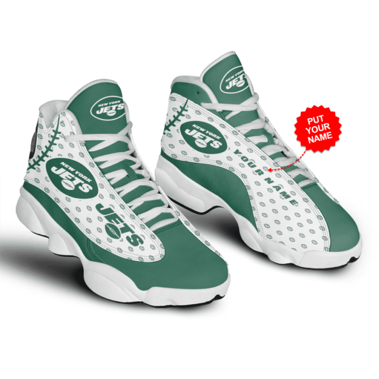 New York Jets Air Jordan 13 Shoes – Custom Sneakers