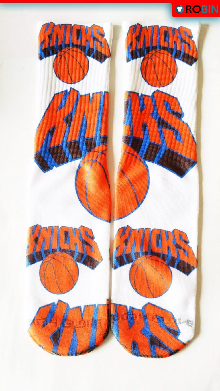 New York Knicks socks