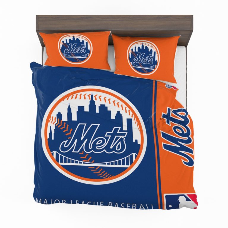 New York Mets MLB Baseball National League Duvet cover and Pillow Case – Duvet cover and Pillow Case
