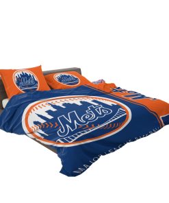 New York Mets MLB Baseball National League Duvet cover and Pillow Case – Duvet cover and Pillow Case