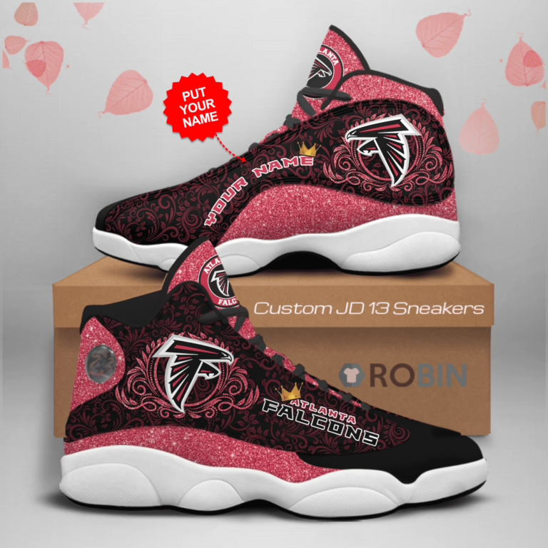 NFL Atlanta Falcons Air Jordan 13 Shoes Personalized