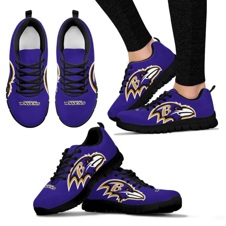 NFL Baltimore Ravens Breathable Running Shoes