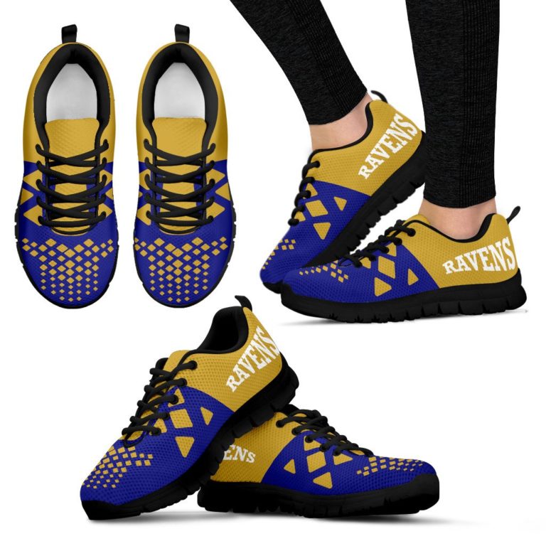 NFL Baltimore Ravens Breathable Running Shoes – Sneakers