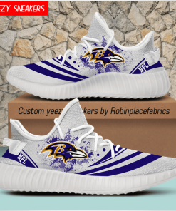 NFL Baltimore Ravens Yeezy Sneakers Boost