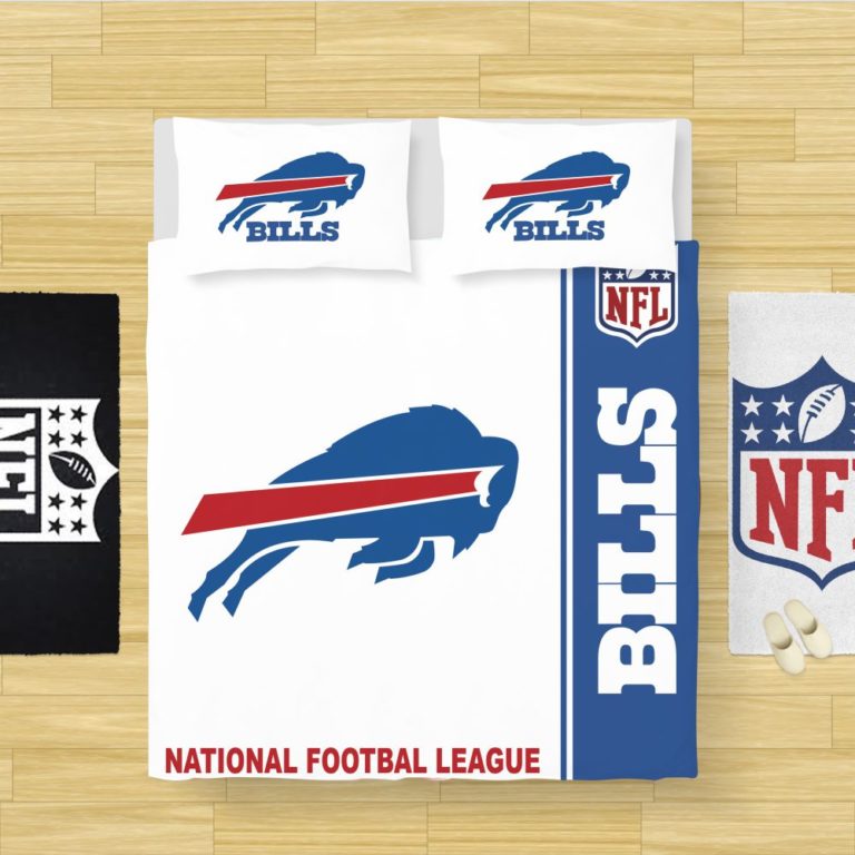NFL Buffalo Bills Bedding Comforter Set – Duvet cover and Pillow Case