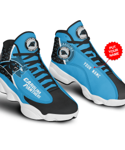 NFL Carolina Panthers Air Jordan 13 Shoes Personalized – RBJD1386