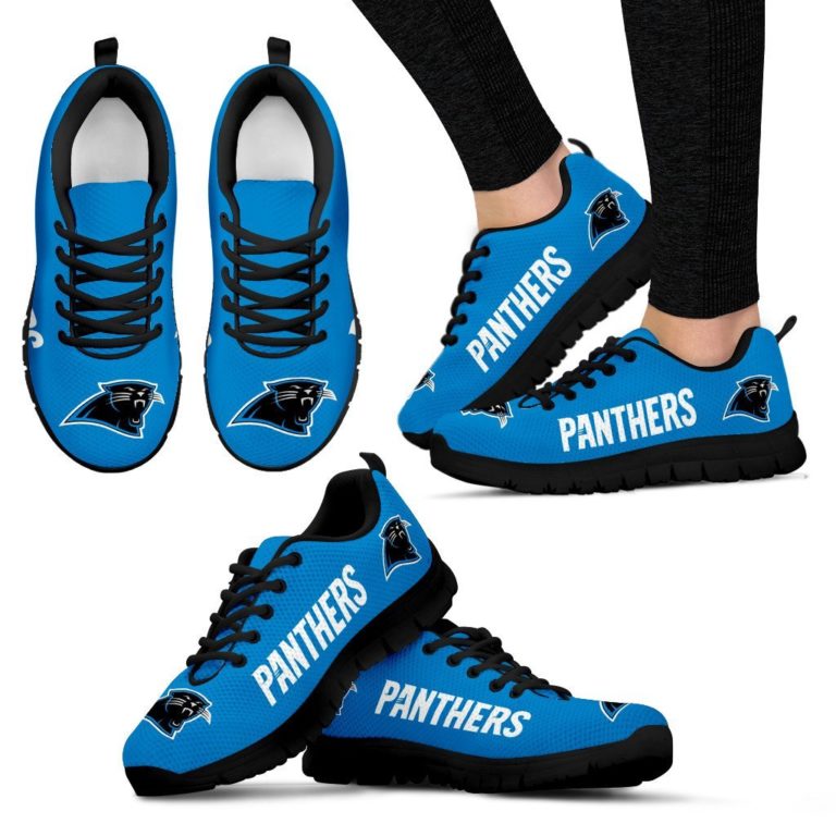 NFL Carolina Panthers Breathable Running Shoes