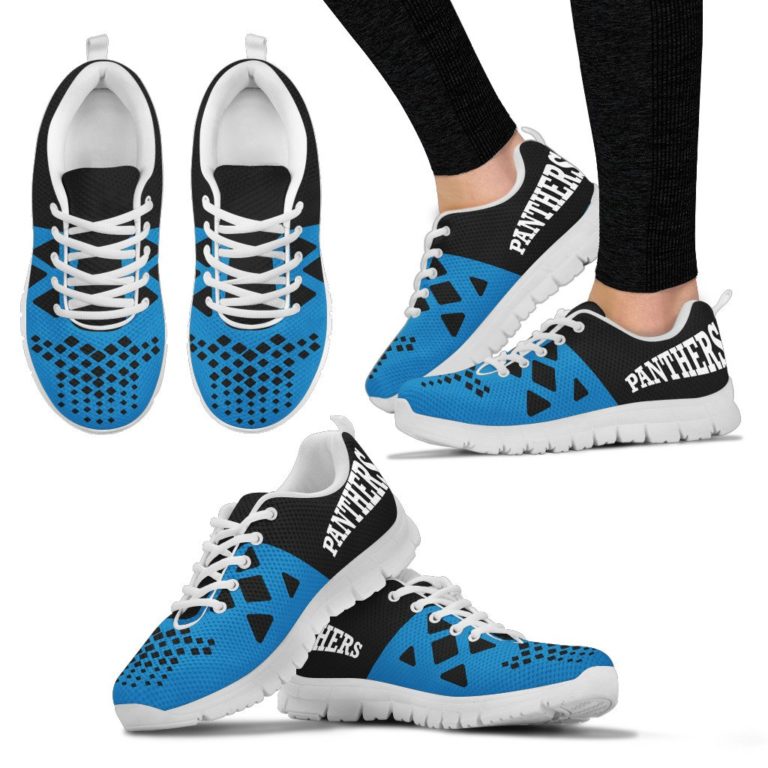 NFL Carolina Panthers Breathable Running Shoes RBSNK211