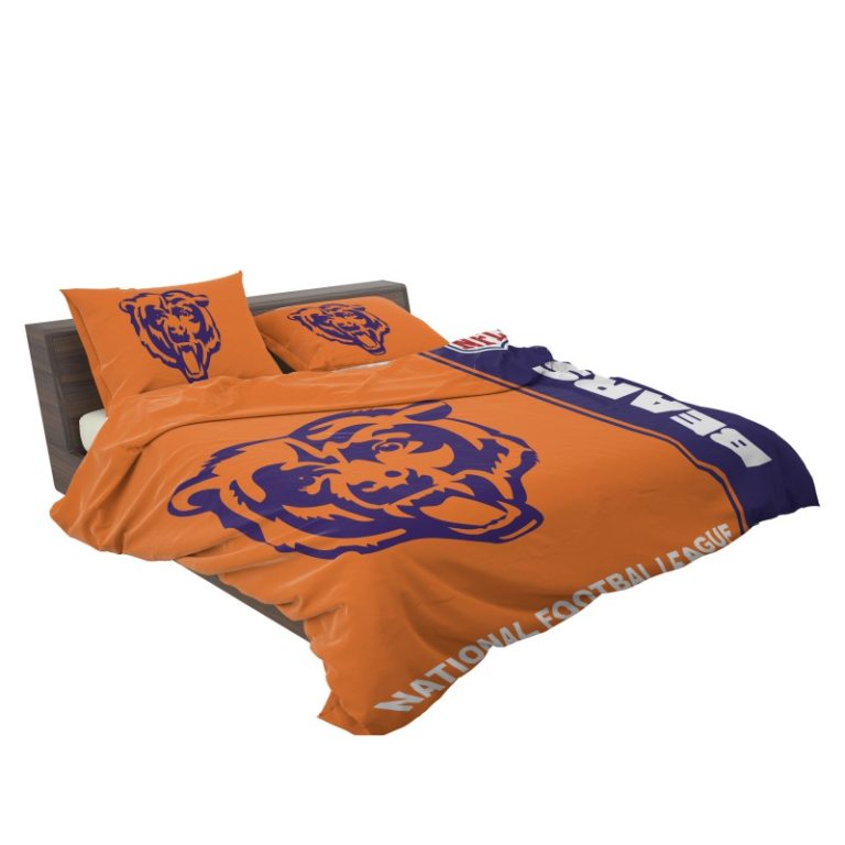 NFL Chicago Bears Bedding Comforter Set – Duvet cover and Pillow Case