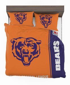 NFL Chicago Bears Bedding Comforter Set – Duvet cover and Pillow Case