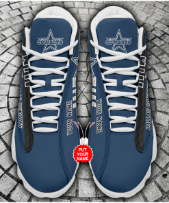 NFL Dallas Cowboys Air Jordan 13 Shoes – Custom Sneakers – RBJD13104