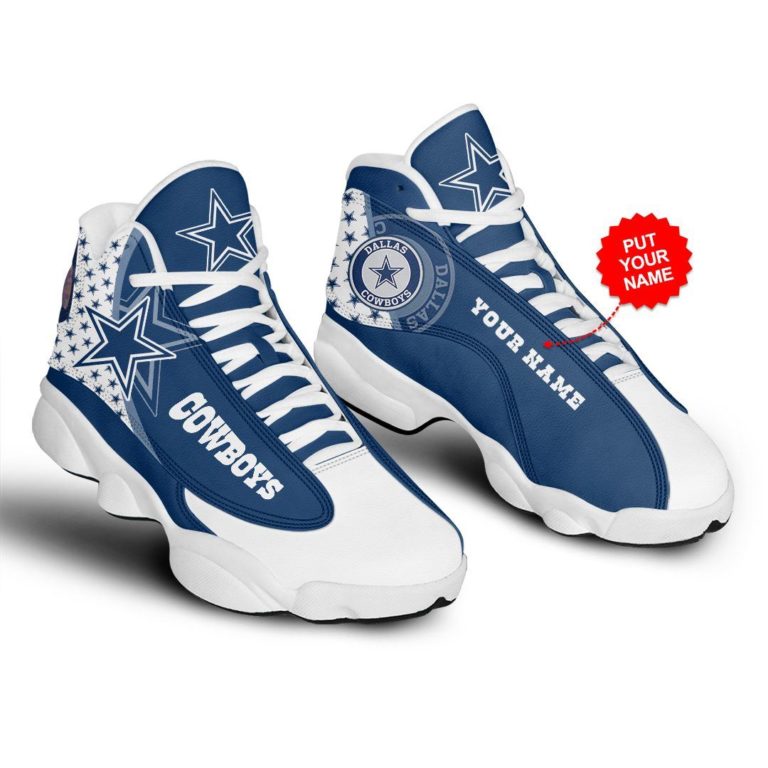 NFL Dallas Cowboys Custom JD 13 Sneakers – RBJD13110