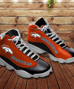 NFL Denver Broncos Air Jordan 13 Shoes – Custom JD13 Sneakers
