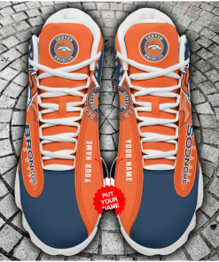 NFL Denver Broncos Air Jordan 13 Shoes Personalized NFL Denver Broncos Air Jordan 13 Shoes Personalized