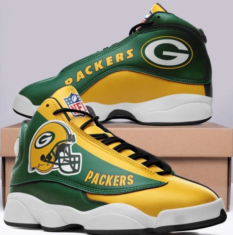 NFL Green Bay Packers Air Jordan 13 Shoes