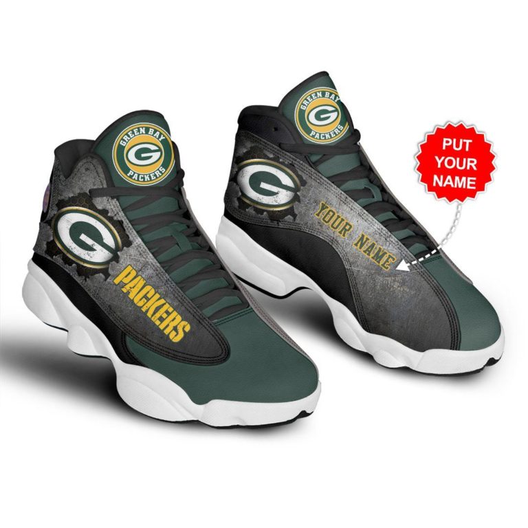 NFL Green Bay Packers Air Jordan 13 Shoes Personalized